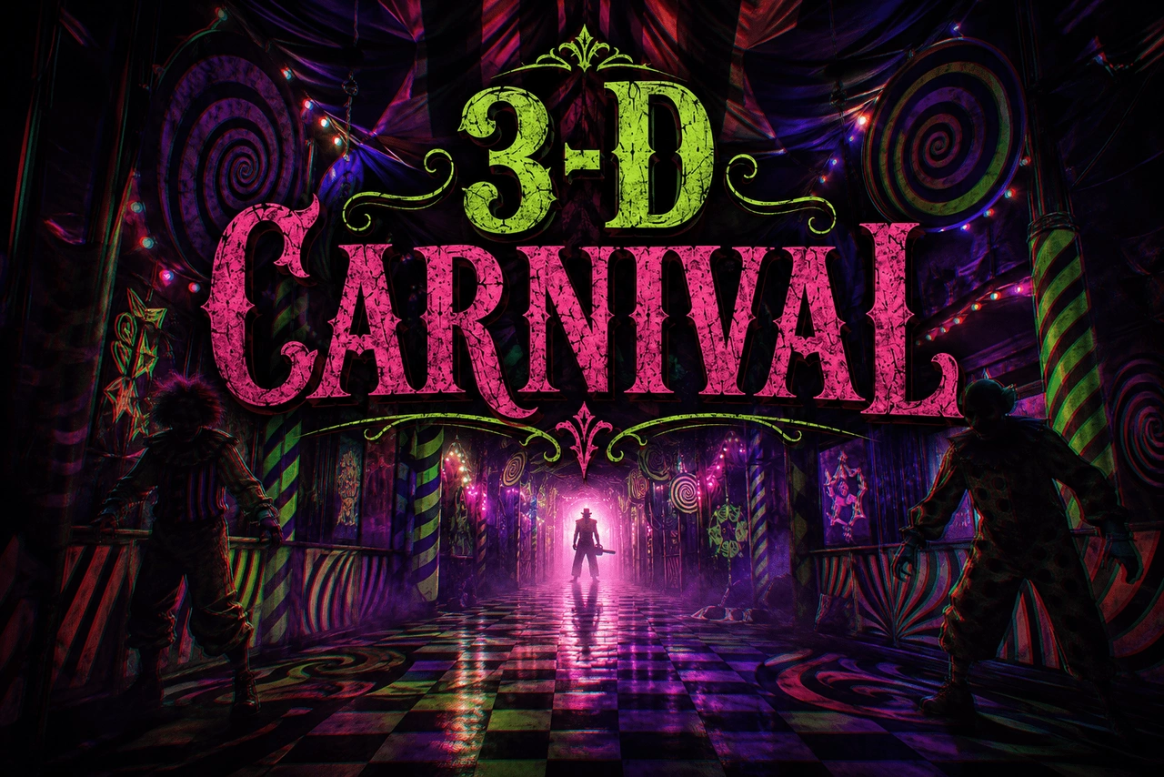 3-D Carnival haunted attraction